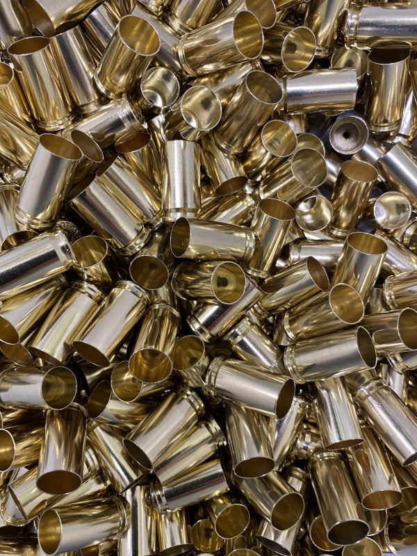9mm Luger Brass 500ct Wet Tumbled
