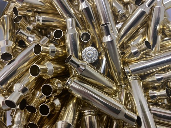 6.5mm Creedmoor LP/SP Range Brass Wet Tumbled 100ct
