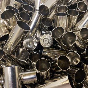 .50 Action Express Nickel Mixed Brass 100ct Wet Tumbled