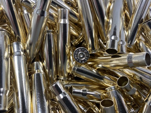 8mm Mauser (Boxer) Range Brass Wet Tumbled 50ct