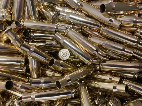 6.8mm Rem SPC Mixed Brass LP/SP 100ct Wet Tumbled