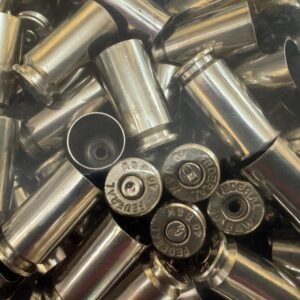 .40 S&W Nickel - Dry Tumbled - 500 $12.99 UPS Flat Rate Shipping  No CC FEE